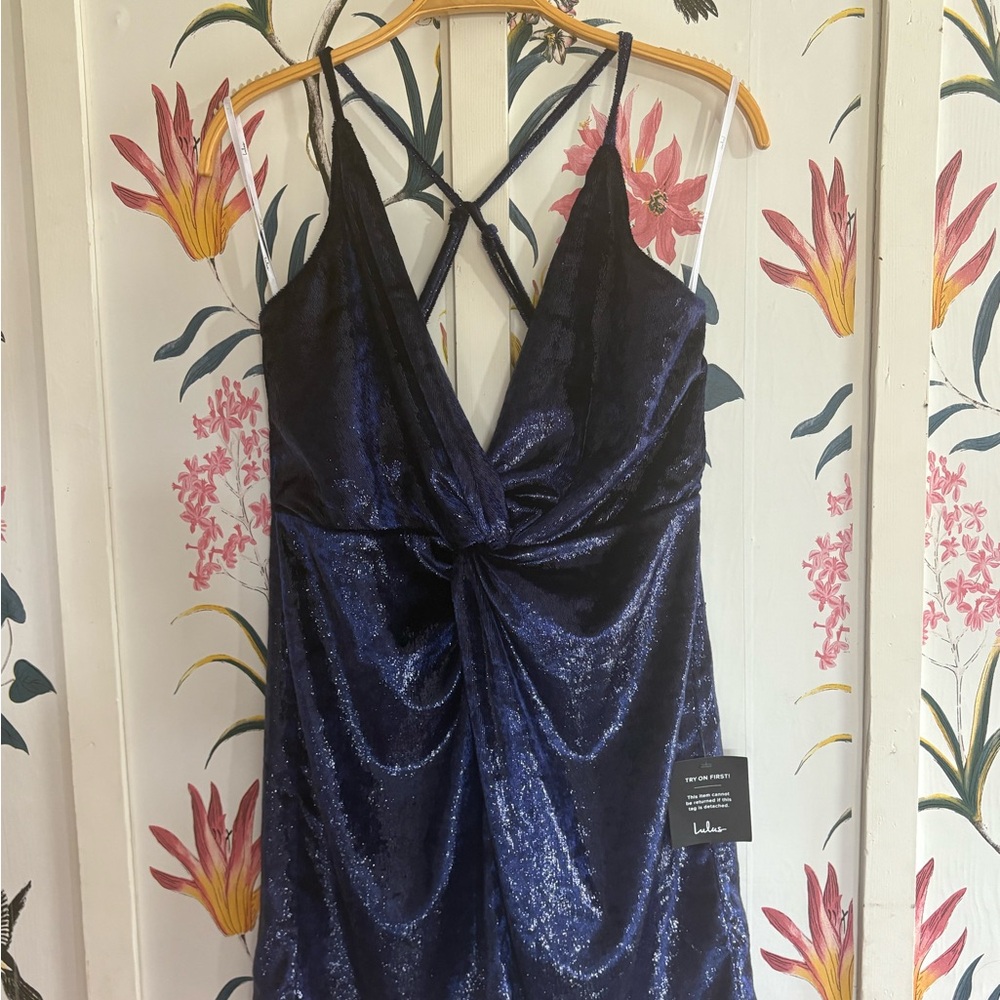 Lulu's Blue Mini Dress M